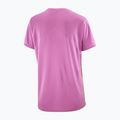 Футболка для бігу жіноча Salomon Sense Aero SS Tee GFX iris orchid/acid lime 5