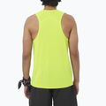 Футболка для бігу чоловіча Salomon Sense Aero Singlet GFX acid lime 2