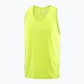 Футболка для бігу чоловіча Salomon Sense Aero Singlet GFX acid lime 4