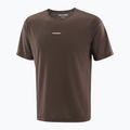 Футболка для бігу чоловіча Salomon Shakeout Core cofee bean 3