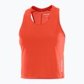 Футболка для бігу жіноча Salomon Sense Aero Short Tank fiery red 4