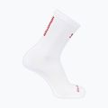 Шкарпетки Salomon S/Lab Phantasm Crew 3 white/fiery red