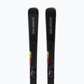 Лижі гірські + кріплення Salomon S/Max 24H + M10 GW black/white 5