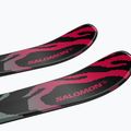 Лижі гірські дитячі + кріплення Salomon QST Jr Black XS + C5 GW black/neon punch 6