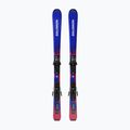 Лижі гірські дитячі + кріплення Salomon Equipe Jr S + C5 GW race blue/equipe red
