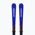 Лижі гірські дитячі + кріплення Salomon Equipe MT JR + M10 GW race blue/equipe red 5