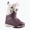 Черевики для сноуборду жіночі Salomon Kiana Dual Boa W huckleberry/dawn pink/almond milk
