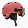 Шолом лижний дитячий Salomon Orka Visor Jr S2 sun kissed coral 3