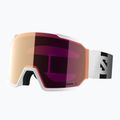 Окуляри лижні Salomon S/View 3 S2 white/ml lruby