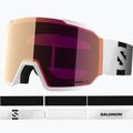 Окуляри лижні Salomon S/View 3 S2 white/ml lruby 2