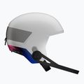 Шолом лижний дитячий Salomon Equipe Fis + Chinguard Jr white/race blue 3