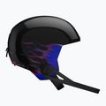 Шолом лижний дитячий Salomon Equipe Fis + Chinguard Jr black/flames 3