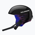 Шолом лижний дитячий Salomon Equipe Fis + Chinguard Jr black/flames 4