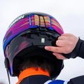 Шолом лижний дитячий Salomon Equipe Fis + Chinguard Jr black/flames 7