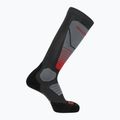 Шкарпетки лижні Salomon S/Pro Anthracite/Medium Grey/Fiery Red