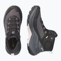 Взуття туристичне жіноче Salomon Genesis Mid GTX black/dawn pink 3