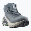 Взуття туристичне жіноче Salomon Genesis Mid GTX grisaille/green milieu