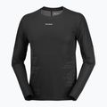 Лонгслів для бігу чоловічий Salomon Sense Aero GFX Tee LS deep black/black beauty 4