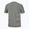 Футболка для бігу чоловіча Salomon Sense Aero GFX Tee SS castor gray/pink frosting 5