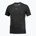 Футболка для бігу чоловіча Salomon Sense Aero GFX Tee SS deep black/black beauty 4