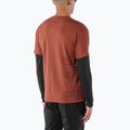 Футболка для бігу чоловіча Salomon Sense Aero GFX Tee SS burnt umber/coffee bean 2