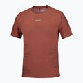 Футболка для бігу чоловіча Salomon Sense Aero GFX Tee SS burnt umber/coffee bean 4