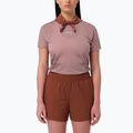 Футболка для бігу жіноча Salomon Sense Aero GFX Tee SS antler/chocolate fondant