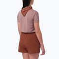 Футболка для бігу жіноча Salomon Sense Aero GFX Tee SS antler/chocolate fondant 2
