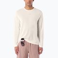 Лонгслів для бігу чоловічий Salomon Shakeout Core Tee GFX LS whisper white/pink frosting