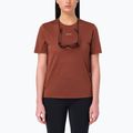 Футболка для бігу жіноча Salomon Shakeout Core SS Tee burnt umber