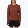 Лонгслів для бігу жіночий Salomon Shakeout Core LS Tee burnt umber