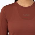 Лонгслів для бігу жіночий Salomon Shakeout Core LS Tee burnt umber 3