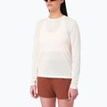 Лонгслів для бігу жіночий Salomon Shakeout Core Tee GFX LS whisper white/pink frosting
