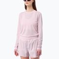 Лонгслів для бігу жіночий Salomon Shakeout Core LS Tee icy pink