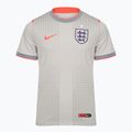 Футболка футбольна дитяча Nike England Pre-Match pewter grey/bright crimson