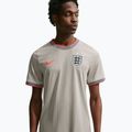 Футболка футбольна чоловіча Nike England Academy Pro Pre-Match pewter grey/bright crimson 4