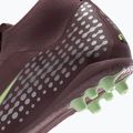 Кросівки футбольні дитячі Nike Zoom Superfly 10 Academy Kylian Mbappe AG plum eclipse/metallic silver 6