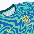 Футболка футбольна дитяча Nike Brazil Pre-Match 3
