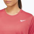 Футболка для тренувань жіноча Nike Dri-Fit sea coral/hite 3
