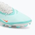 Кросівки футбольні чоловічі Nike United Phantom 6 High Academy FG/MG pistachio frost/hyper orange 7