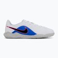 Кросівки футбольні дитячі Nike Tiempo Maestro Club Jr IC white/racer blue/pink blast/black 2