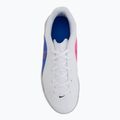 Кросівки футбольні дитячі Nike Tiempo Maestro Club Jr IC white/racer blue/pink blast/black 5