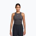 Жіноча футболка Nike One Fitted Dri-Fit Cropped Tank thunder grey/white