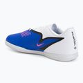 Кросівки футбольні чоловічі Nike Phantom 6 Low Club IC racer blue/white/pink blast 3