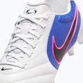 Кросівки футбольні чоловічі Nike Tiempo Ligera Pro FG white/racer blue/pink blast/black 10