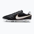 Кросівки футбольні чоловічі Nike Tiempo Ligera Pro FG black/white 9
