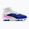 Дитячі футбольні бутси Nike Phantom 6 High Club FG/MG racer blue/white/pink blast 8