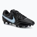 Кросівки футбольні чоловічі Nike Tiempo Ligera Pro FG black/ice blue/obsidian