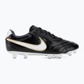 Кросівки футбольні чоловічі Nike Tiempo Ligera Pro FG black/white 2