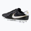 Кросівки футбольні чоловічі Nike Tiempo Ligera Pro FG black/white 3